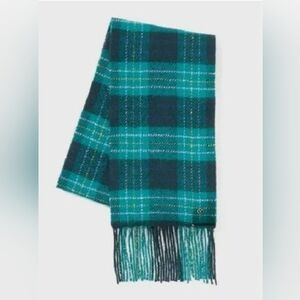 Kate Spade Greenhouse Plaid Scarf